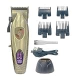 DAXXIN Hair Clippers, Professional Clippers Rechargeable Barber Hair Trimmer Cordless Electric Hair Cutting Machine for Men Brushless Motor