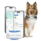DBDD Smart GPS Tracker for Dogs - Real-Time Location & AI Health Assistant, Waterproof Electronic Fence Collar for Escape