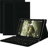 ORVANZA for TCL NXTPAPER 14 Tablet Case with Detachable Magnetic Keyboard, Fits 14 Inch Tablets, TPU Protection, Premium PU Leather, Type-C Charging (Black)