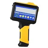 HUALUCK Handhelds Inkjet Printers 12.7mm Quick Drying Inkjet Codings Machine for Barcode Label Text Logos Code Number(Yellow)