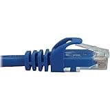 Tripp Lite by Eaton N261-006-BL Cat6a 10Gbps Ethernet Cable 6 ft, RJ45 M/M, PoE+ Snagless 24AWG UTP Patch, Blue, Gold Contacts - Cloud Care Pre-Configured Bundle Eligible (50 Pack)