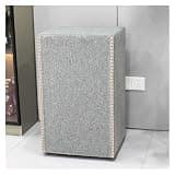 WAHHWF Solid Color Safe Disguise Dust Cover, Scratch Resistant Washable Waterproof Lock Box Protector, Home Office Audio Storage Rack Cover(Dark Gray,22x12x18/55x30x45cm)