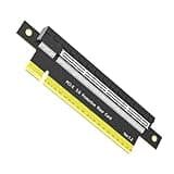 Elnwnnkc PCIE X16 5.0 Rising Card PCIExpress 16X Graphics Steering Card for GPU Placement and Airflows in Gaming Setups Gaming Rising Cable