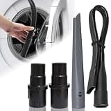 Flexible Crevice Tool for Shark Navigator Rotator Vacuum, Dryer Vent Cleaning Attachment, 23.5'' Long Reach Hose for Car Detailing & Home