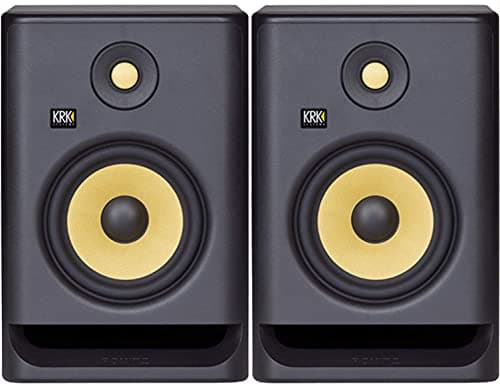 KRK Rokit 7 G4 Studio Monitor Speaker Bundle - Pair (Renewed)