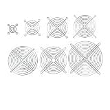 2PCS Cooling Fan Guard Metal Grill Computer Cover Fan Grill 30mm 40mm 50mm 60mm 70mm 80mm 90mm 120mm 135mm 140mm 170mm 200mm