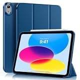 MoKo Case for iPad (A16) 11th/10th Gen 2025/2022 11/10.9 Inch, Abyss Blue