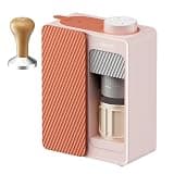 CIARRA Mini Espresso Coffee Machine, 400W BloomBox Brewing Compact Coffee Maker to Go 15Bar Pump, Capsule-Free, Dust-Proof Spout, 180mL Water Tank, 3-Temp Settings, Brew Anywhere–CBPCM551-P