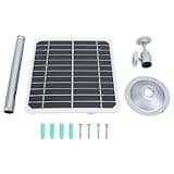 20W 5V IP68 Monocrystalline Solar Panel for Security Cameras and Outdoor Devices