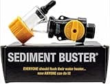 Sediment Buster - UL Verified V699054 Water Heater Tool - Flushes, Cleans, Drains, Breaks up Sediment Clogs from Electric or Gas Water Heaters Easy to Use