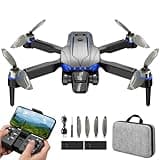Buvnatep Foldable FPV Drone for Kids & Adults, Clearance! 1080P HD Camera, Carrying Case, Gesture Control Selfie, Altitude Hold, One-Key Takeoff/Landing, 3D Flips——Only $25.99