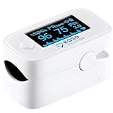 Ease Healthcare - Fingertip Pulse Oximeter - Oxygen Monitor with OLED Display & Memory - for Home & Travel - YM301