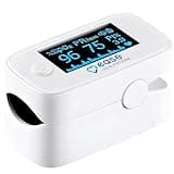 Ease Healthcare - Fingertip Pulse Oximeter - Oxygen Monitor with OLED Display & Memory - for Home & Travel - YM301