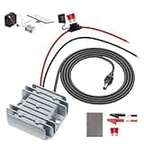 Starlink Mini Power Supply, 12V/24V Starlink Mini 12V Adapter Power Cable DC Step Up Converter to 30V 3.5A, Compatible with Battery/RV/Generator/Yacht/Solar Panels Off-Grid Power Solution with Fuse