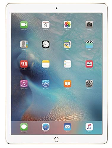Apple iPad Pro (128GB, Wi-Fi + Cellular, Gold) 12.9in Tablet (Renewed)