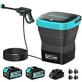 Cordless Washer,Foldable Washer with 4.5Gal Tank 10FT Hose