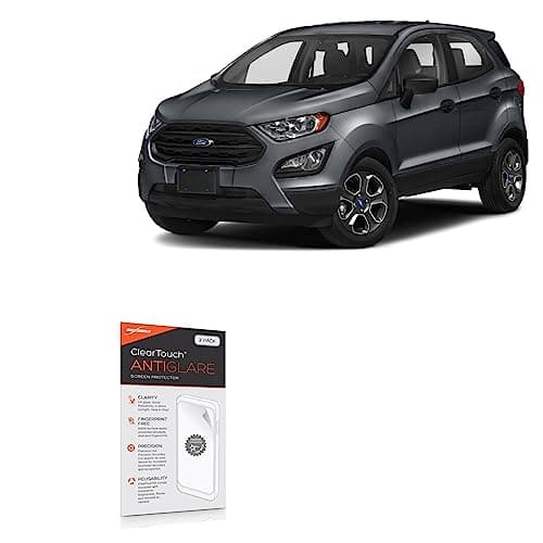 BoxWave Screen Protector Compatible with Ford 2022 EcoSport Display (3.8 in) - ClearTouch Anti-Glare (2-Pack), Anti-Fingerprint Matte Film Skin