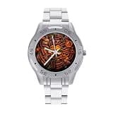 FekiLoot Watches for Men Big Face Stainless Steel Wristwatch Casual Watch