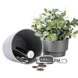 Hidden Planter Safe - Decorative Security Pot, Locking Secret Storage Compartment, Discreet Valuables Protection Container with Key Access | Front Porch Placement, Yard Decoration, Personal Item Safek