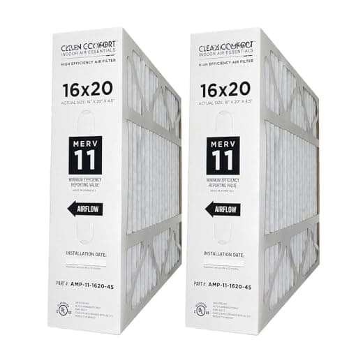AMP-11-1620-45 (2-Pack) - 16" x 20" x 4.5" Filter M11, Replacement for Goodman OEM