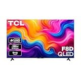 TCL 65-Inch F8D Series 4K QLED (65F8D, 2026 Model) with Dolby Vision HDR & Dolby Atmos Smart TV with Fire TV, Alexa+, 144Hz Refresh Rate, Game Accelerator 288, High Brightness LED Backlight