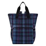 Nesatuwa Cassic Scottish Plaid Diaper Bag Backpack Waterproof Large Capacity Multifunctional Diaper Bags with Insulated Pockets and Stroller Straps Travel Backpack for Baby Girl/Boy