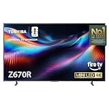 Toshiba 55" Z670R Series Mini-LED 4K UHD Smart Fire TV (55Z670R, 2026 New) - QLED, Native 144Hz, HDR10+, Dolby Vision IQ, REGZA Engine Zri, Dolby Atmos, Game Mode Pro, Alexa Built-in, Japan Quality