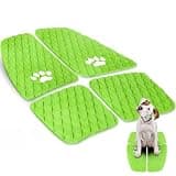 Drydiet Dog Traction Pad Dog Paddle Board Kayak Accessories 20.87 x 12.6 Inches Non Slip Deck Grip Mat Surfboard Traction Grip EVA Foams for Sup Skimboard Paddleboard Surfboard(Green)