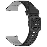 WIOIHNN Watch Band for COROS PACE 4/PACE 3/PACE Pro/APEX 2 Pro/APEX Pro/APEX 46mm, 22mm Quick Release Silicone Replacement Band
