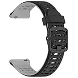 WIOIHNN Watch Band for COROS PACE 4/PACE 3/PACE Pro/APEX 2 Pro/APEX Pro/APEX 46mm, 22mm Quick Release Silicone Replacement Band