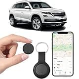 Undetectable GPS Tracker for Vehicles - Real-Time Tracking, No Monthly Fee/No SIM Card, Works with iOS Find My | Mini Hidden Magnetic GPS Locator, Ultra-Slim, IP68 Waterproof, 365-Day Working Time