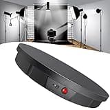 Electric Rotating Display Stand Remote Control 52cm Rotating Turntable Display Plug Wires Turntable for Photography Product Display 360 Degree Motorized Turntab Photography Turntab