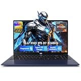 NIMO 15.6" Gaming-Laptop, 8 Cores AMD Ryzen 7 8745HS 32GB DDR5 RAM 1TB SSD (up to 4.9GHz Beat R9 7940HS) Radeon 780M, 100W Type-C Backlit Keyboard Fingerprint for Students & Gamers 2-Yr Warranty
