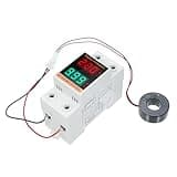 Mingzhe Single Phase Digital Energy Meter with Transformer for Home Material Din Rail Power Meter AC20V~500V 0~99.9A Multifunction Energy for Industry