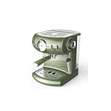 OISNGWNG Fully Semi Automatic Coffee Machine Retro Espresso Pump Type Household and Commercial Steam Milk Foam Strong