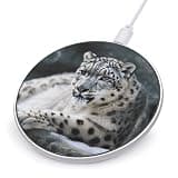 Snow Leopard Wireless Charger, Fast Charging Pad