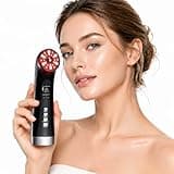 XIAOCHI 4-in-1 Facial Massager for Face & Neck, Red Light Skincare Device for Puffiness & Fine Line Care, At-Home Beauty Tool