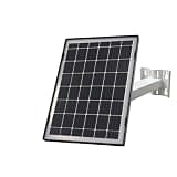 7W Solar Panel for Security Camera, USB-C Solar Charger for Outdoor Wireless Cameras, Continuous Power Supply, IP65 Waterproof, Adjustable Mount, Easy Installation