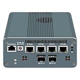 Firewall Appliance Mini PC, Intel N150 Quad Core 10G*2 4xIntel I226 2.5G Ethernet VPN Soft Routing,2*USB3.2 1*TF Slot 1*SATA 1*M.2 NVMe x4 Triple Display 4K HDMI DP DDR5 M.2 (NO RAM NO SSD)