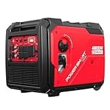 PowerSmart 4800W Portable Inverter Generator,Parallel Ready&Electric Start Super Quite Gas Powered,RV Ready with 30A Outlet, EPA & CARB Compliant for Home Backup, Camping,Portable Power Station