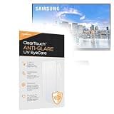 BoxWave Screen Protector Compatible With Samsung FT45 (27in) - ClearTouch Anti-Glare Anti-UV EyeCare (2-Pack), Filters out Harmful Blue Light Reduce Fatigue