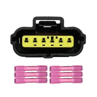 GROBARPART EC560, 1U2Z-14S411-AA, 1U2Z-14S411-AYA Accelerator Pedal Sensor | Fuel Pump | Mass Air Flow MAF Connector Wiring Harness Compatible with Ford Explorer Escape Focus Crown Victoria