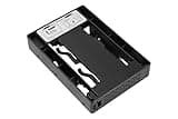 ICY DOCK 2.5 inch SATA SSD HDD to 3.5" SATA HDD Drive Bay Converter Mounting Bracket Kit Adapter - EZConvert MB882SP-1S-3B