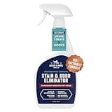 Rocco & Roxie Supply Co. Stain & Strong Odor Eliminator, Enzyme Cleaner, Pet Odor Eliminator for Home - Carpet Stain Remover for Cats & Dog Pee - Urine Destroyer - Carpet Cleaner Spray Clear, 32 Fl Oz