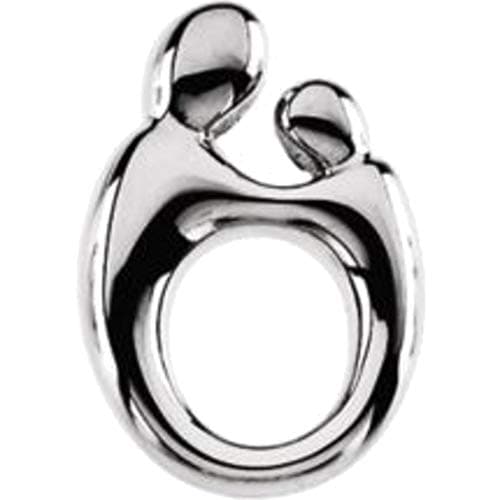 Bonyak Jewelry Mother and Child Pendant in Sterling Silver
