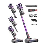 XenonLab Cordless Vacuum Cleaner, 75Mins/55KPa/650W Freestanding Stick Vacuum Cleaners for Home, Rechargeable