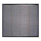 ZJchao 6V 2W Portable Polycrystalline Solar Panel - Efficient Battery for Outdoor Devices