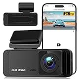 Dash Cam, 2.5K WiFi Dash Camera for Cars, E-YEEGER Mini Dashcam with App, Front Car Camera, G-Sensor, Loop Recording, Night Vision, 24H Parking Mode, 32G SD Card Included, Support 256GB Max