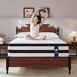 Resspry King Mattress, 14 Inch Gel Memory Foam Sprung Hybrid Mattress