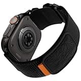 Bandletic Compatible with Apple Watch Ultra 3 Band Men Women, Wide Tactical Stretchy Nylon Soft Sport Loop for iWatch 49mm(Ultra 3/2/1),46mm(11/10),45mm(9/8/7),44mm(SE3/SE2/SE/6/5/4),42mm(3/2/1)